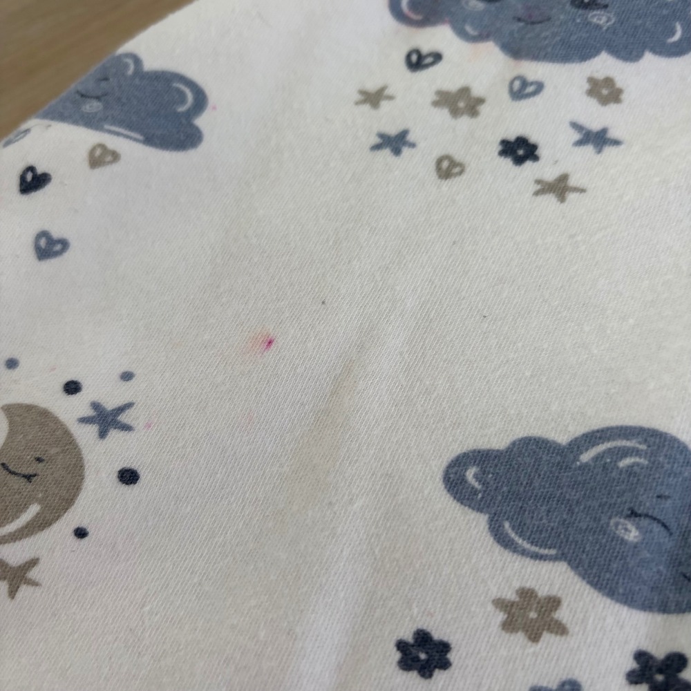 Yoefoss Baby Sleep Sack 6-12 Months Blue Cloud Moon Minky Lined SS-M-006-M - Picture 8 of 11